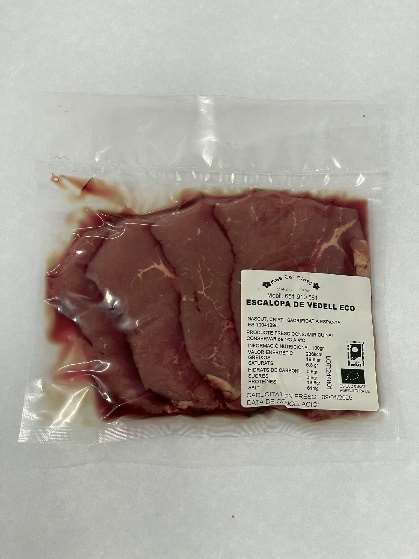Bistecs escalopa, culata de la cuixa, culata de l’espatlla, filet de pobre €/kg