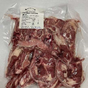 Costelles i mitjanes de xai €/kg [Paquet de 4 costelles i 4 mitjanes]